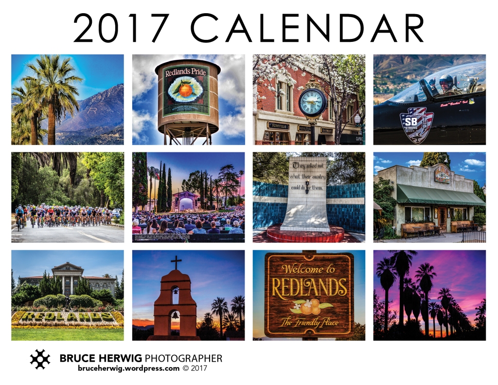 2017 Redlands Calendar