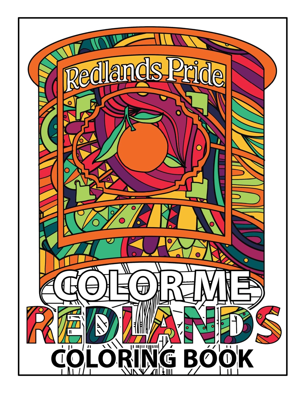 Color Me Redlands Coloring Book